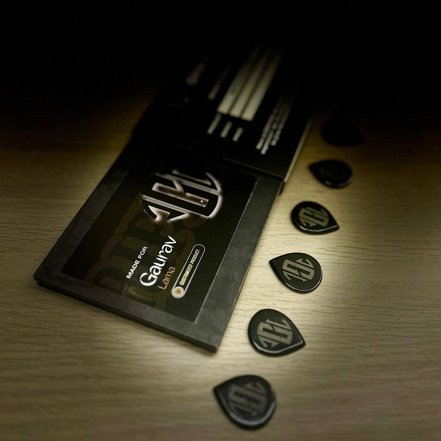 Grifyn'd Premium Handcrafted Guitar Picks (Custom series)